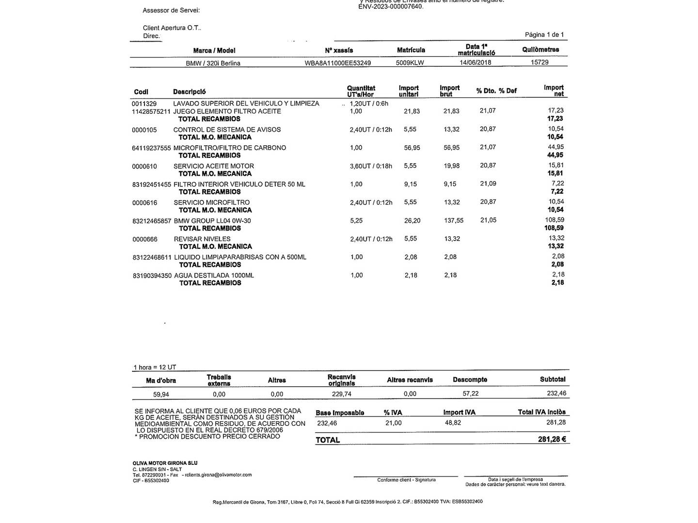 Foto BMW Serie 3 BMW Serie 3 320i (184 CV)