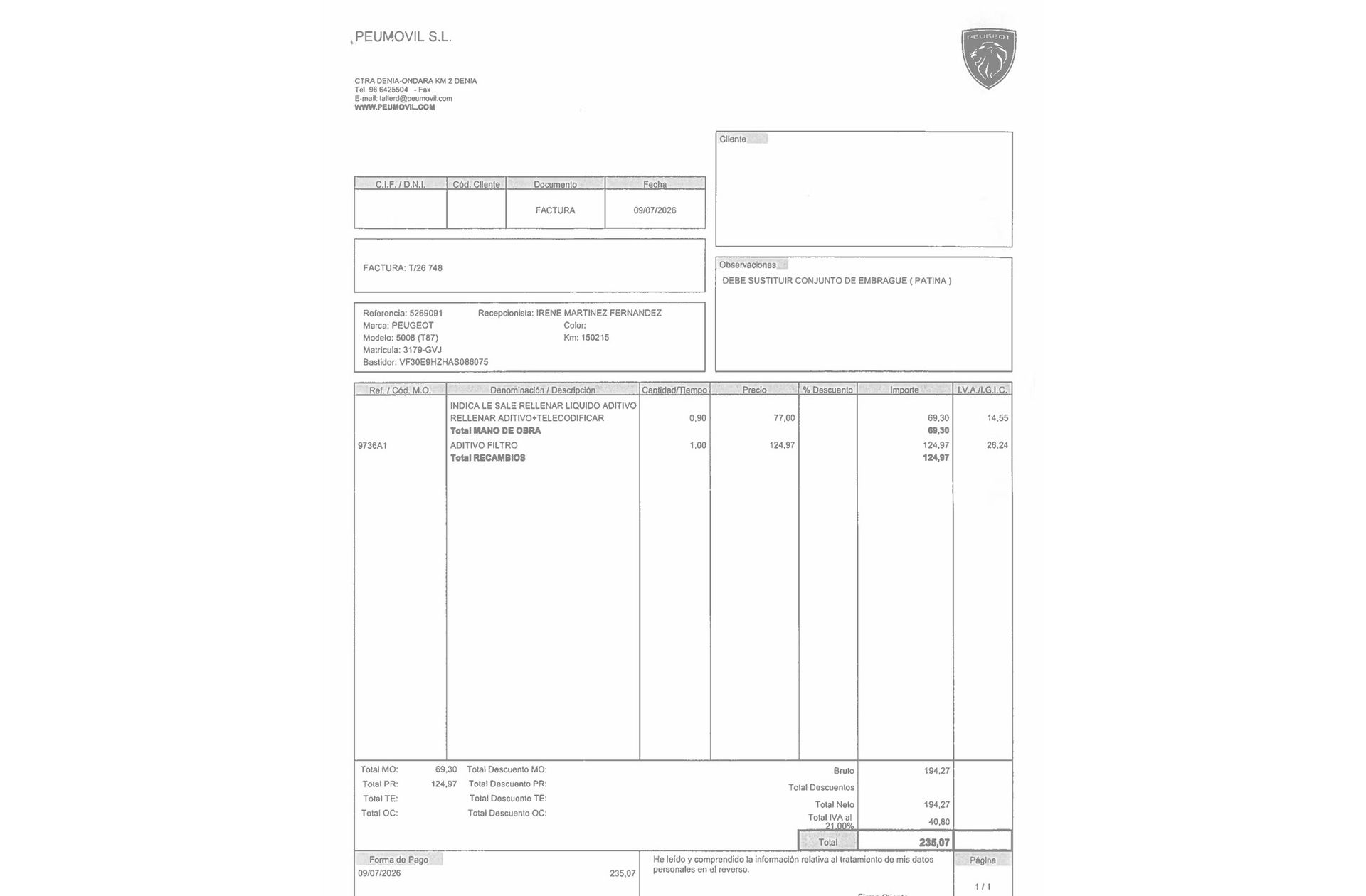 Peugeot 5008 1.6 HDi FAP Premium 7 plazas - foto 19