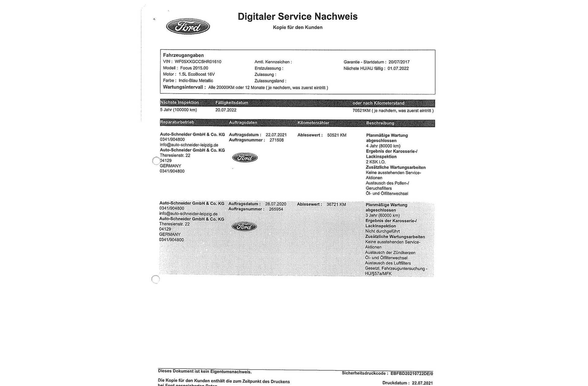 Ford Focus 1.5 EcoBoost ST-Line - foto 25