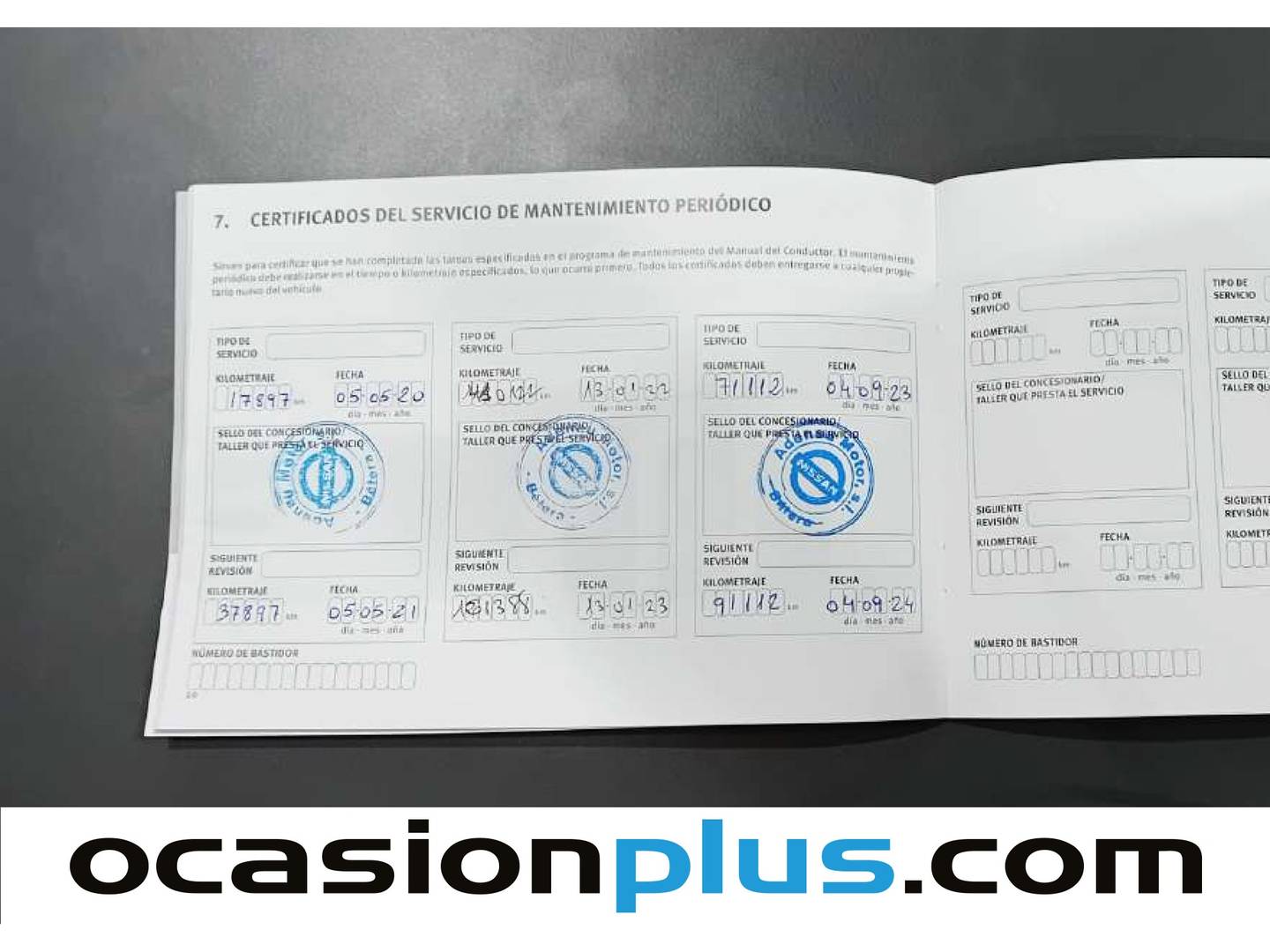 Foto del mantenimiento del Nissan QASHQAI Nissan Qashqai DIG-T 140 N-Connecta (140 CV)