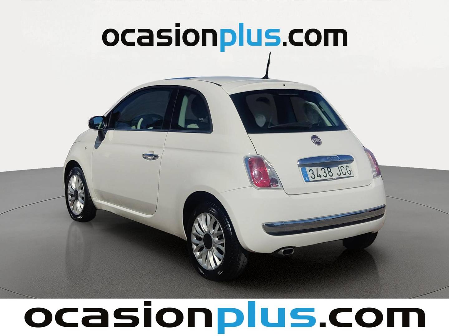 Foto trasera Fiat 500 Fiat 500 1.2 8v Lounge  (69 CV) derecha