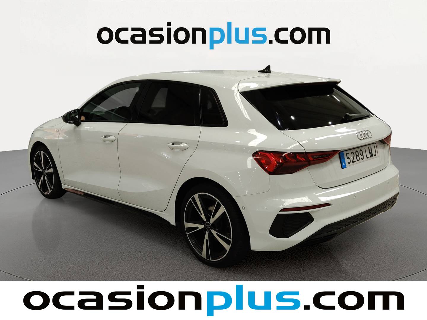 Foto trasera Audi A3 Audi A3 Sportback Black line 35 TFSI (150 CV) S tronic izquierda