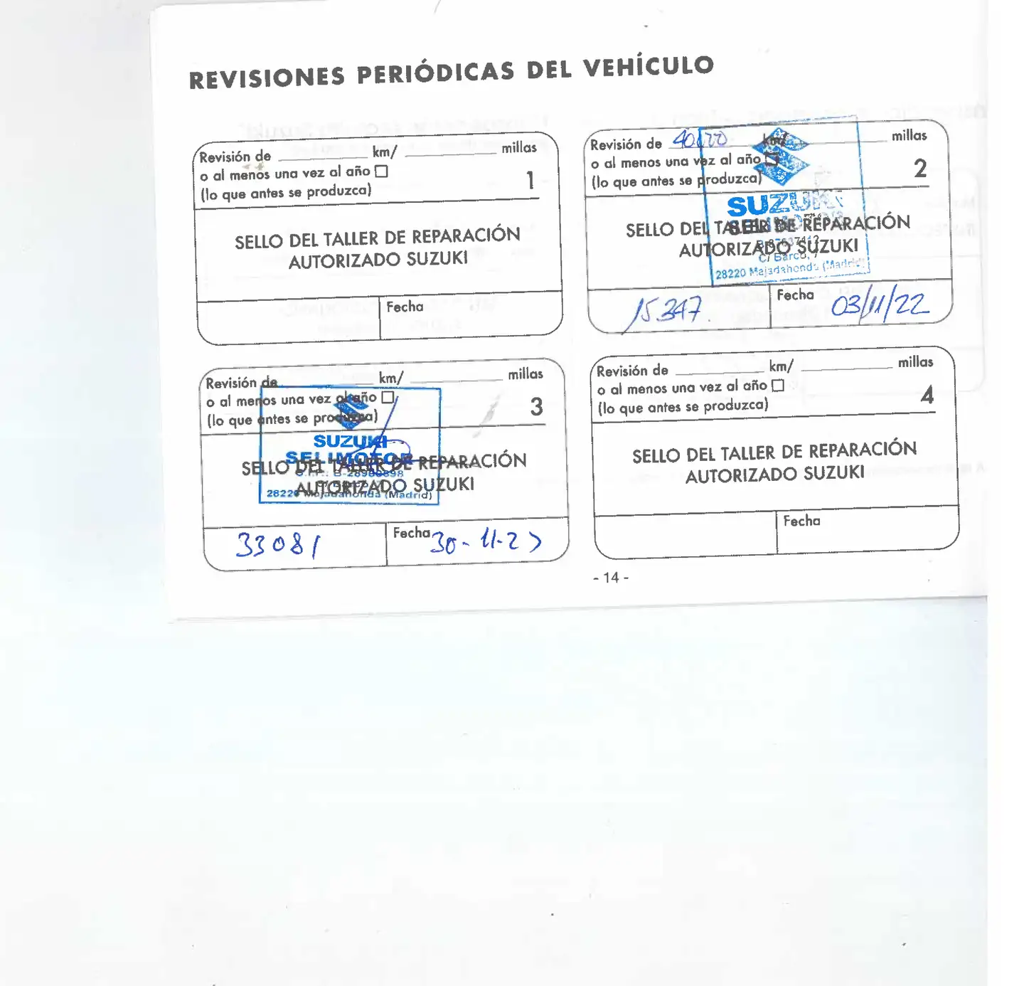Mantenimiento