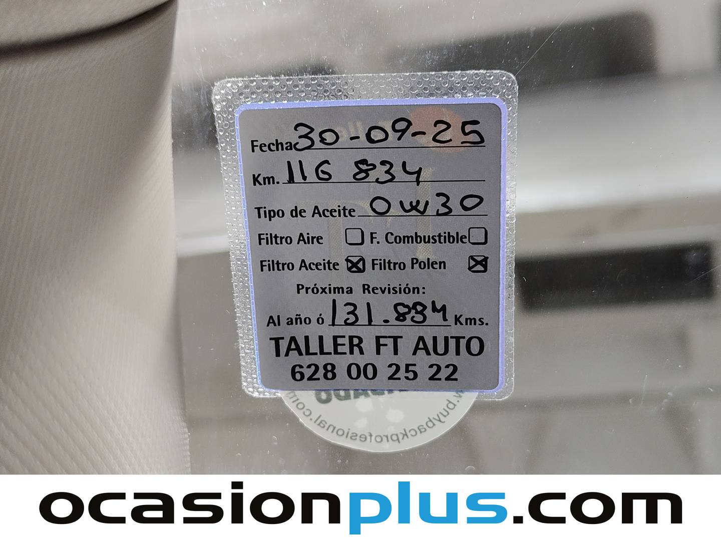 Foto del mantenimiento del Volkswagen Touran Volkswagen Touran Advance 2.0 TDI BMT (115 CV)