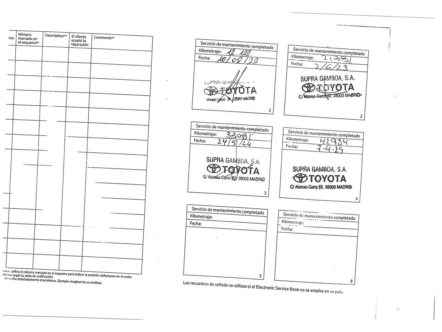 Foto del mantenimiento del Toyota Yaris Toyota Yaris 120H Style (116 CV)