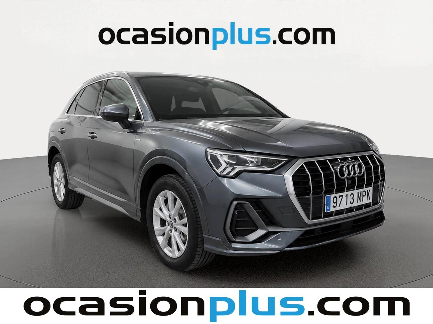 Foto delantera Audi Q3 Audi Q3 TFSIe S line 45 TFSI e (245 CV) S tronic Pack S-line derecha