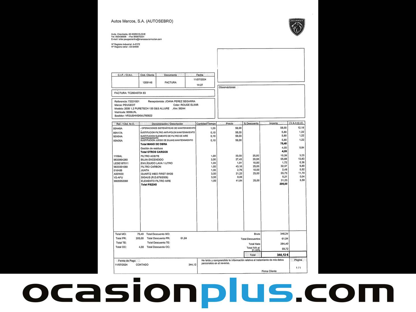 Foto Peugeot 2008 Peugeot 2008 PureTech 130 S&S Allure Pack  (130 CV)
