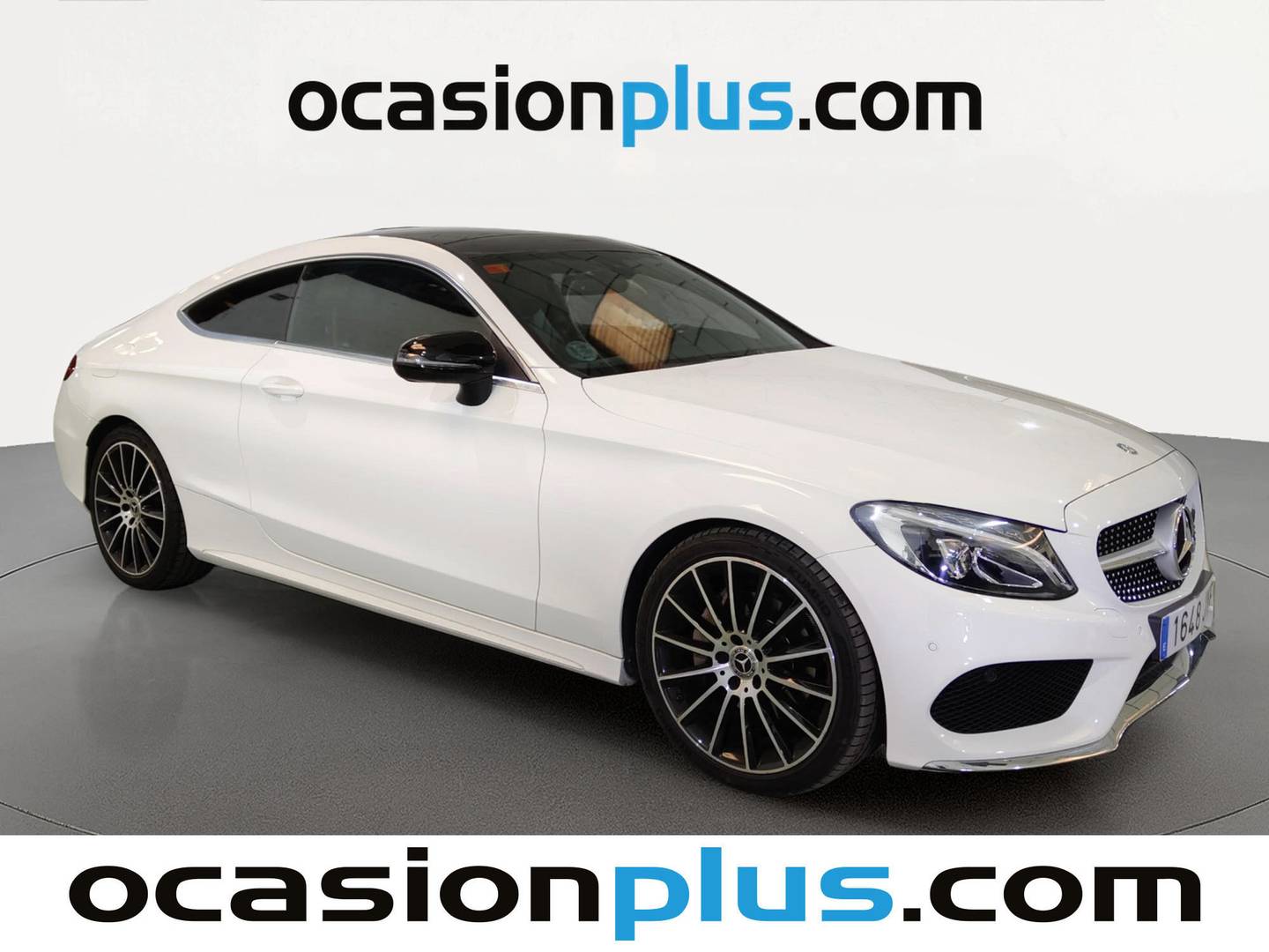 Foto delantera Mercedes Clase C Mercedes Clase C Coupe 220 d (170 CV) Pack AMG derecha