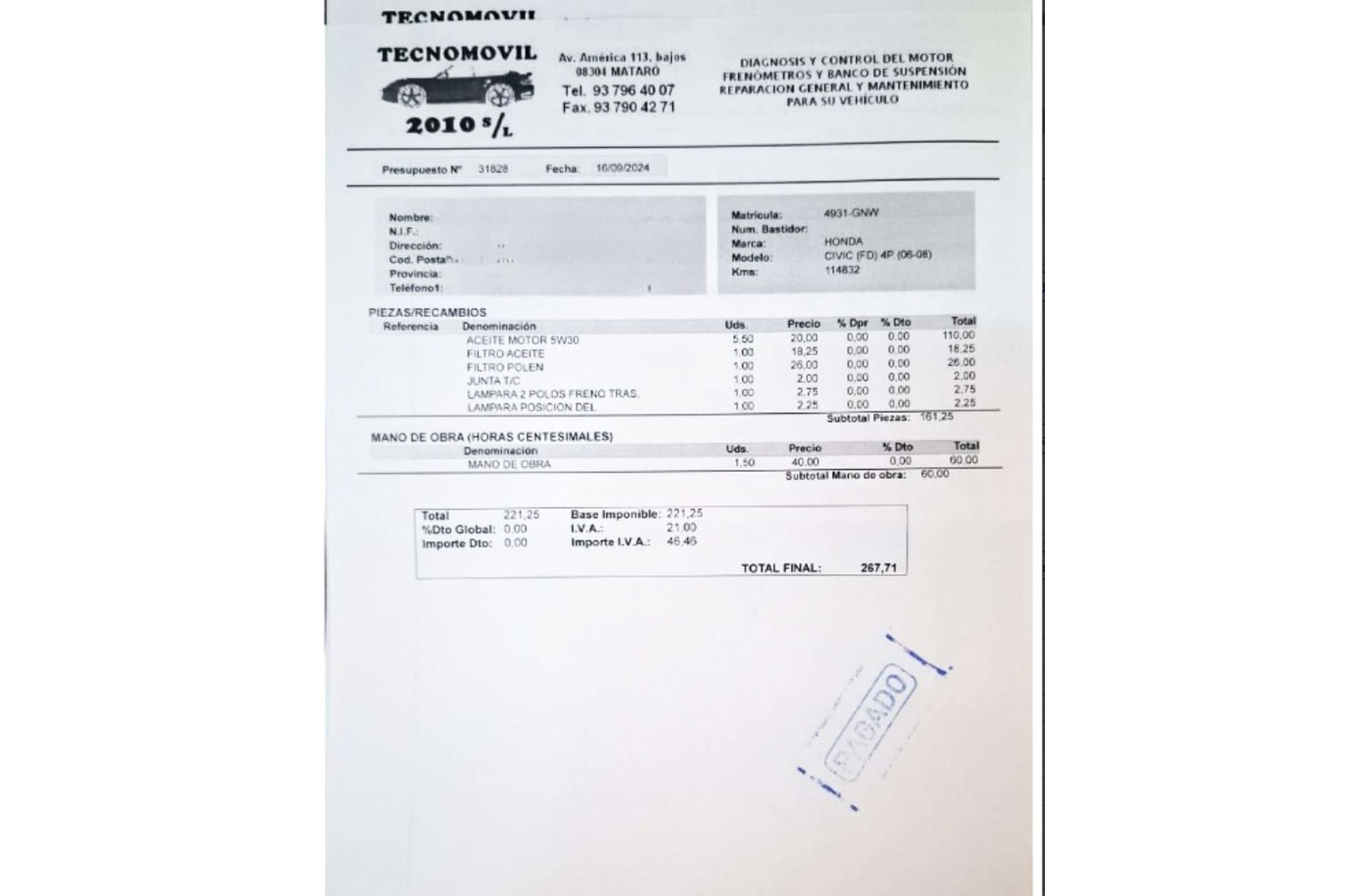 Honda Civic 2.2 i-CTDi Sport - foto 18