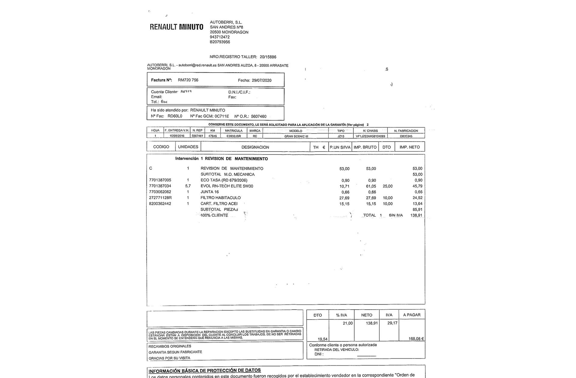 Renault Grand Scénic Limited Energy dCi - foto 17