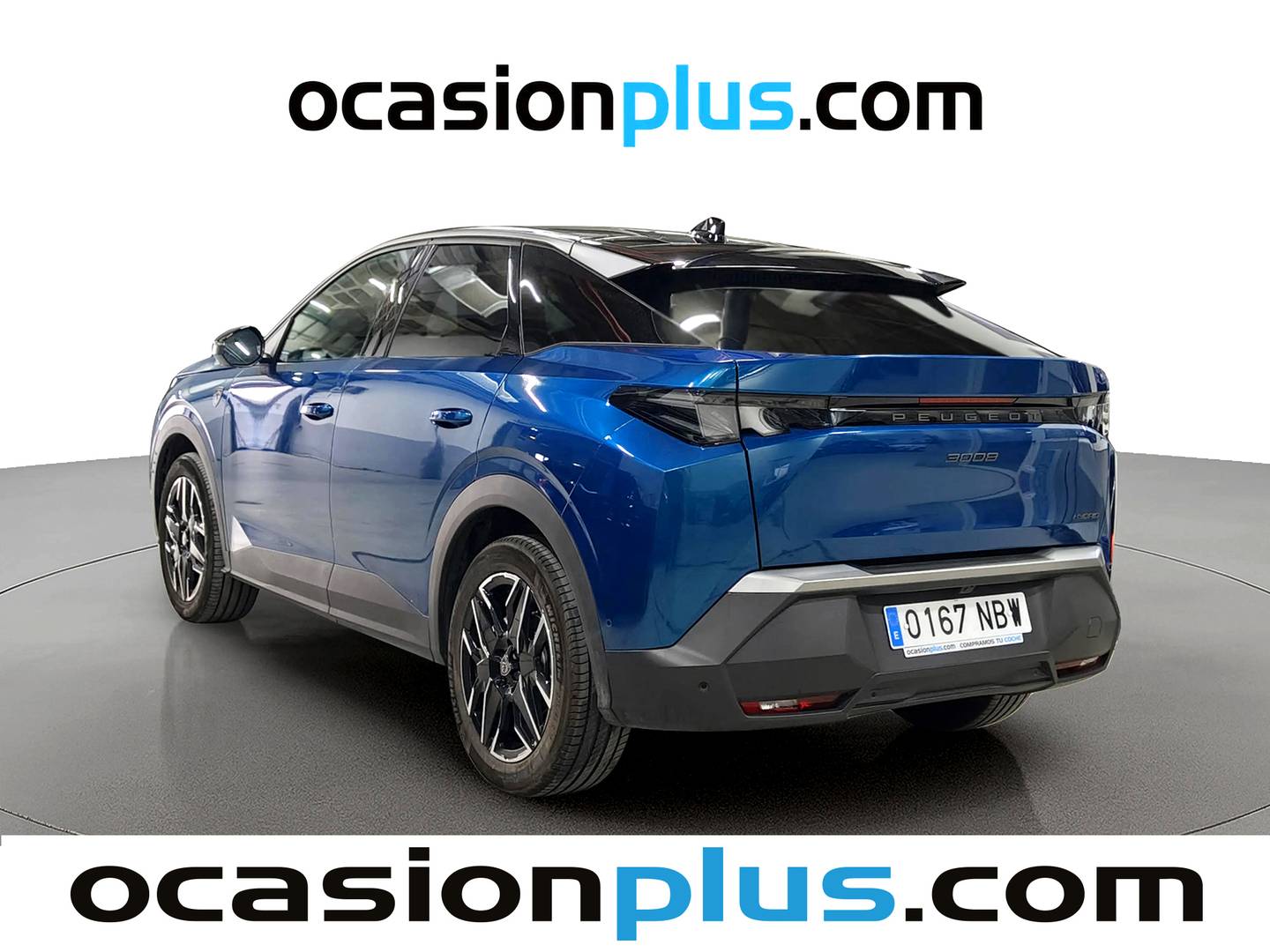 Foto trasera Peugeot 3008 Hybrid Peugeot 3008 Hybrid GT eDCS6 (145 CV) izquierda