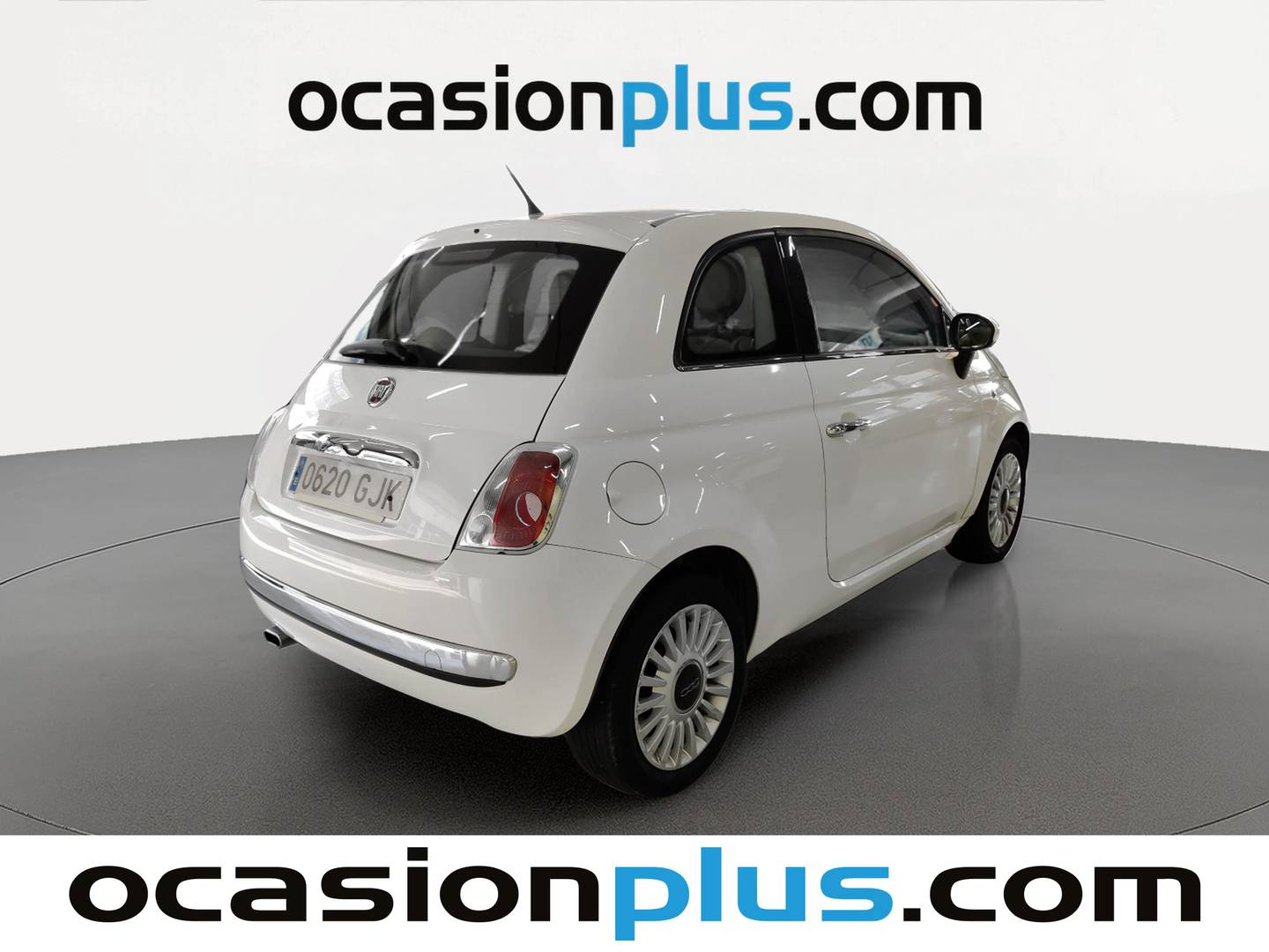 Foto trasera Fiat 500 Fiat 500 1.2 8v Lounge (69 CV) derecha