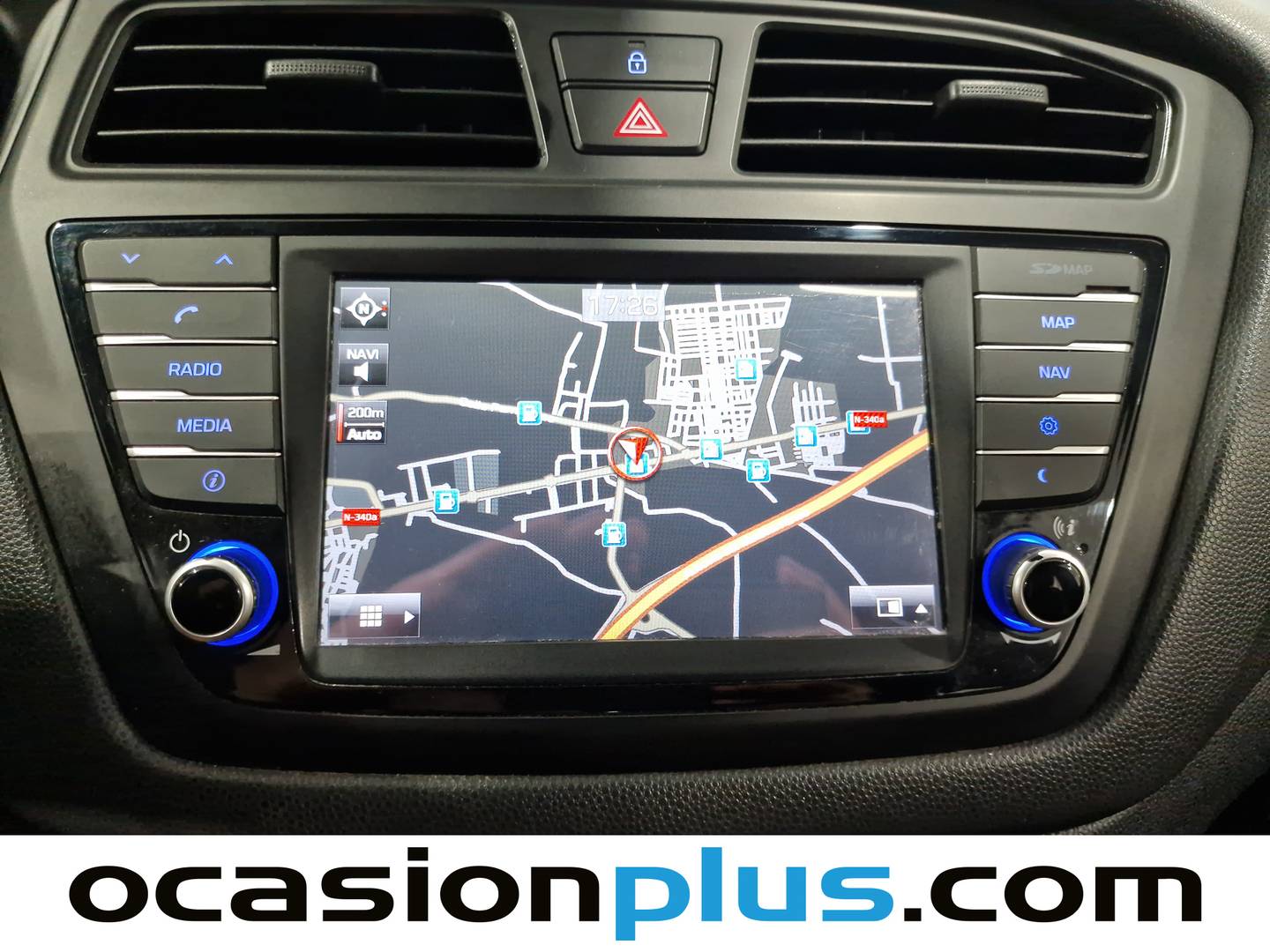 Extras y acabados del Hyundai i20 Hyundai i20 1.2 MPI Elegant Nav (84 CV)