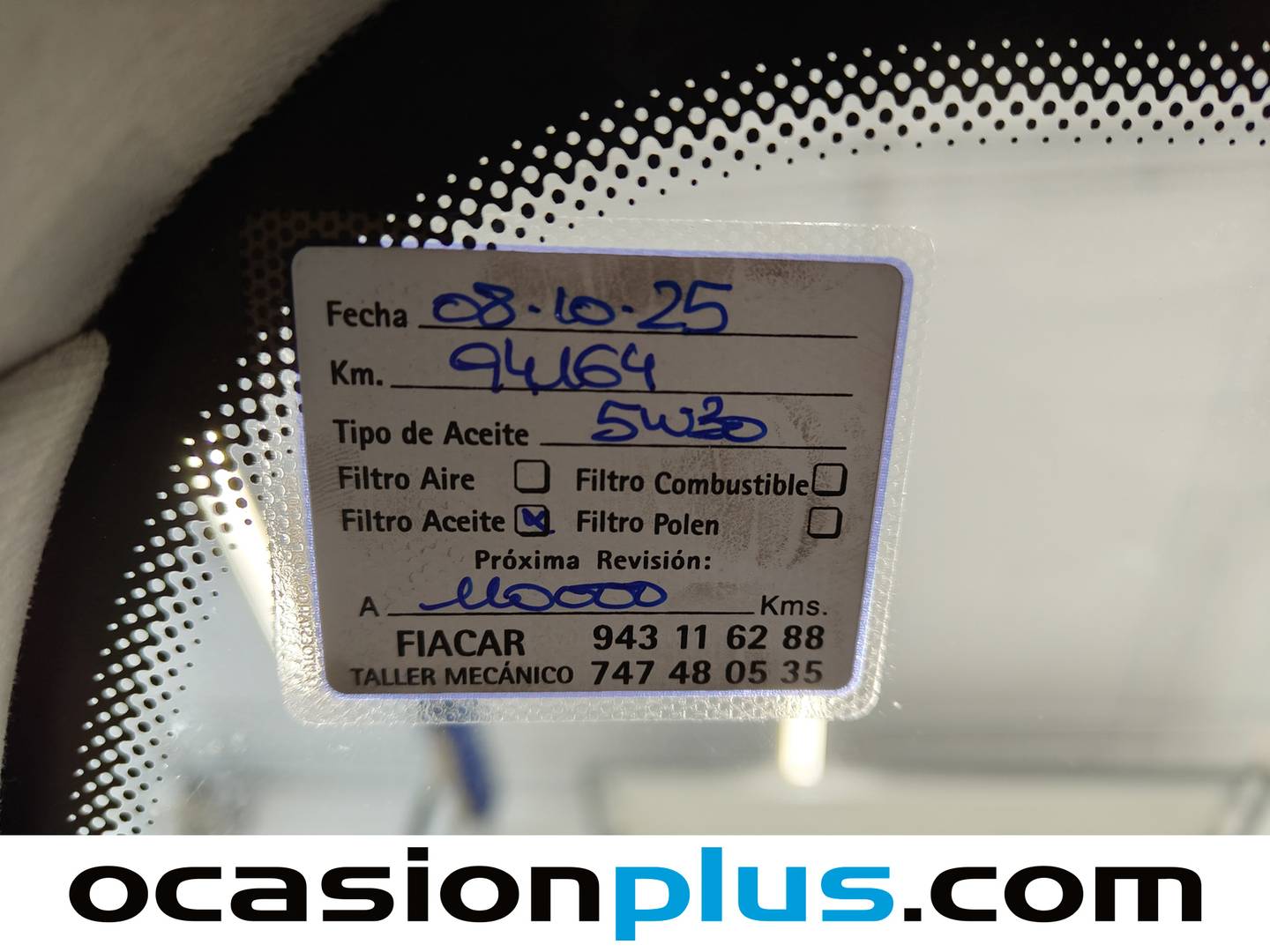 Foto del mantenimiento del Peugeot 5008 Peugeot 5008 1.6 BlueHDi Style FAP (120 CV)