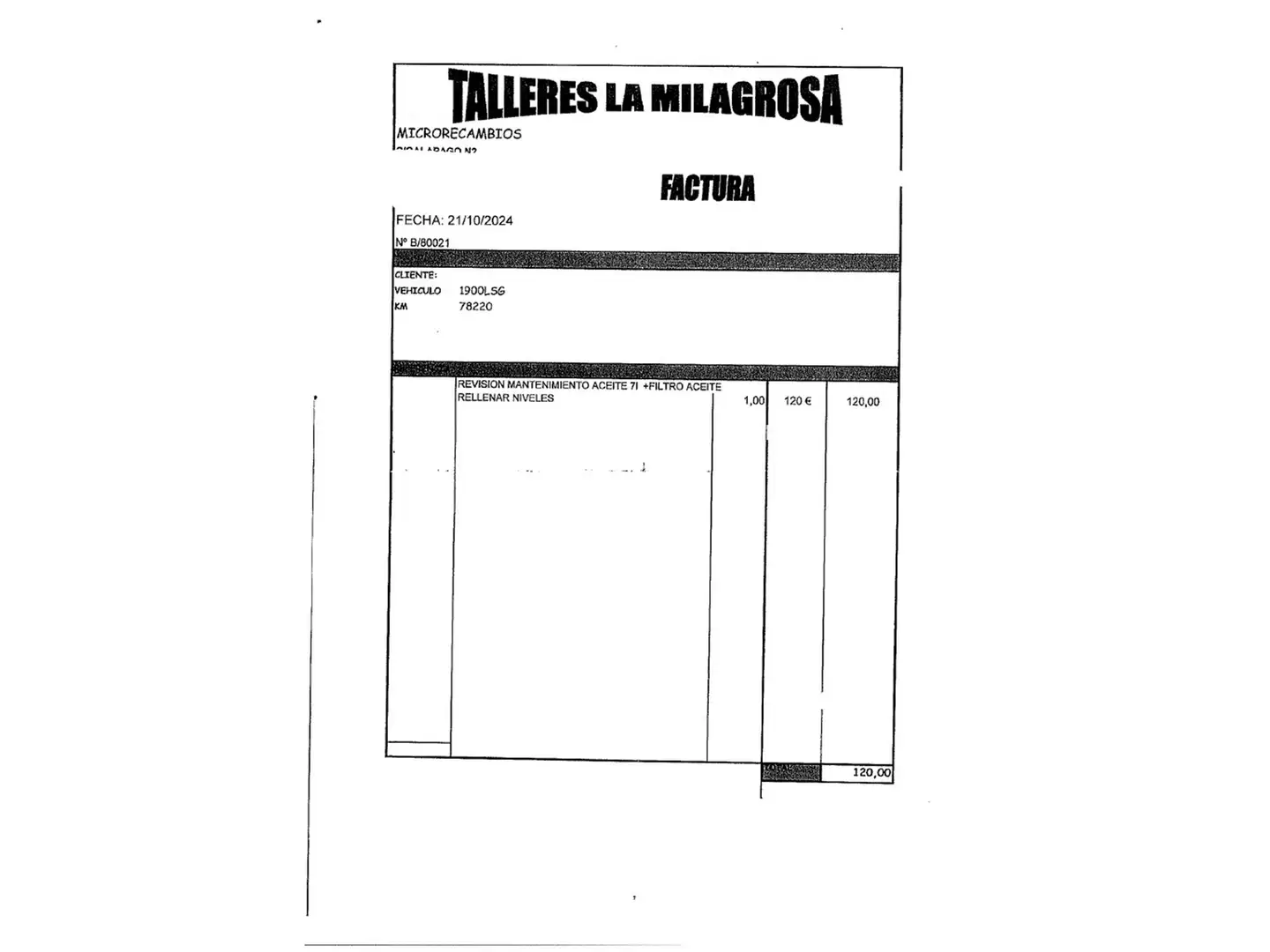 Mantenimiento
