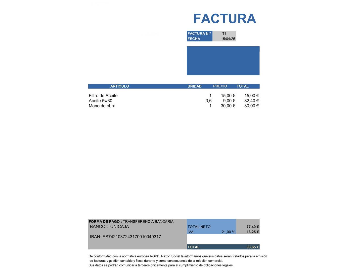 Foto del mantenimiento del KIA Sportage KIA Sportage 1.6 GDi Drive 4x2 (132 CV)