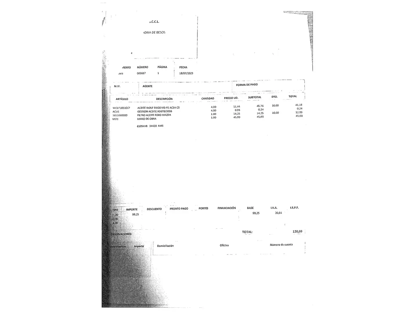 Foto Ford Kuga Ford Kuga 1.5 EcoBoost Trend+ 4x2 (120 CV)