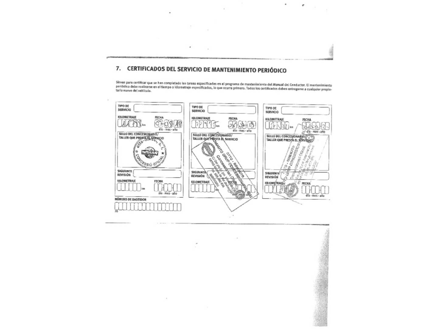 Foto del mantenimiento del Nissan JUKE Nissan Juke 1.2 DIG-T Fun (115 CV)