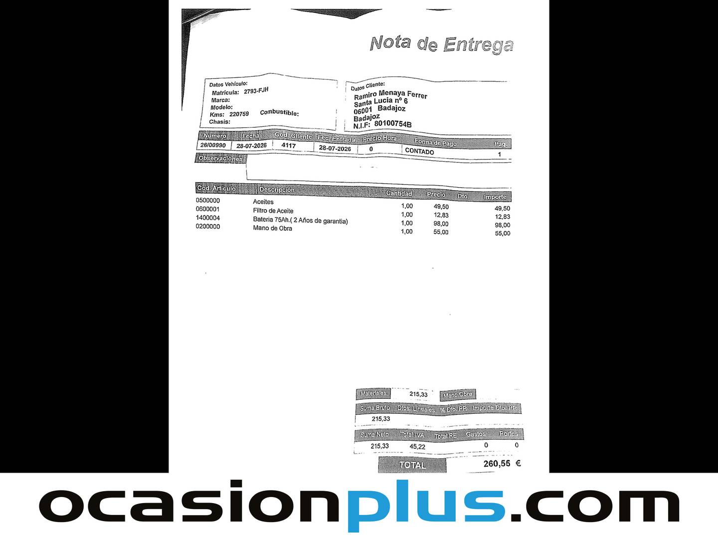 Foto del mantenimiento del Opel Astra Opel Astra 1.9 CDTI Twin Top Enjoy (150 CV)