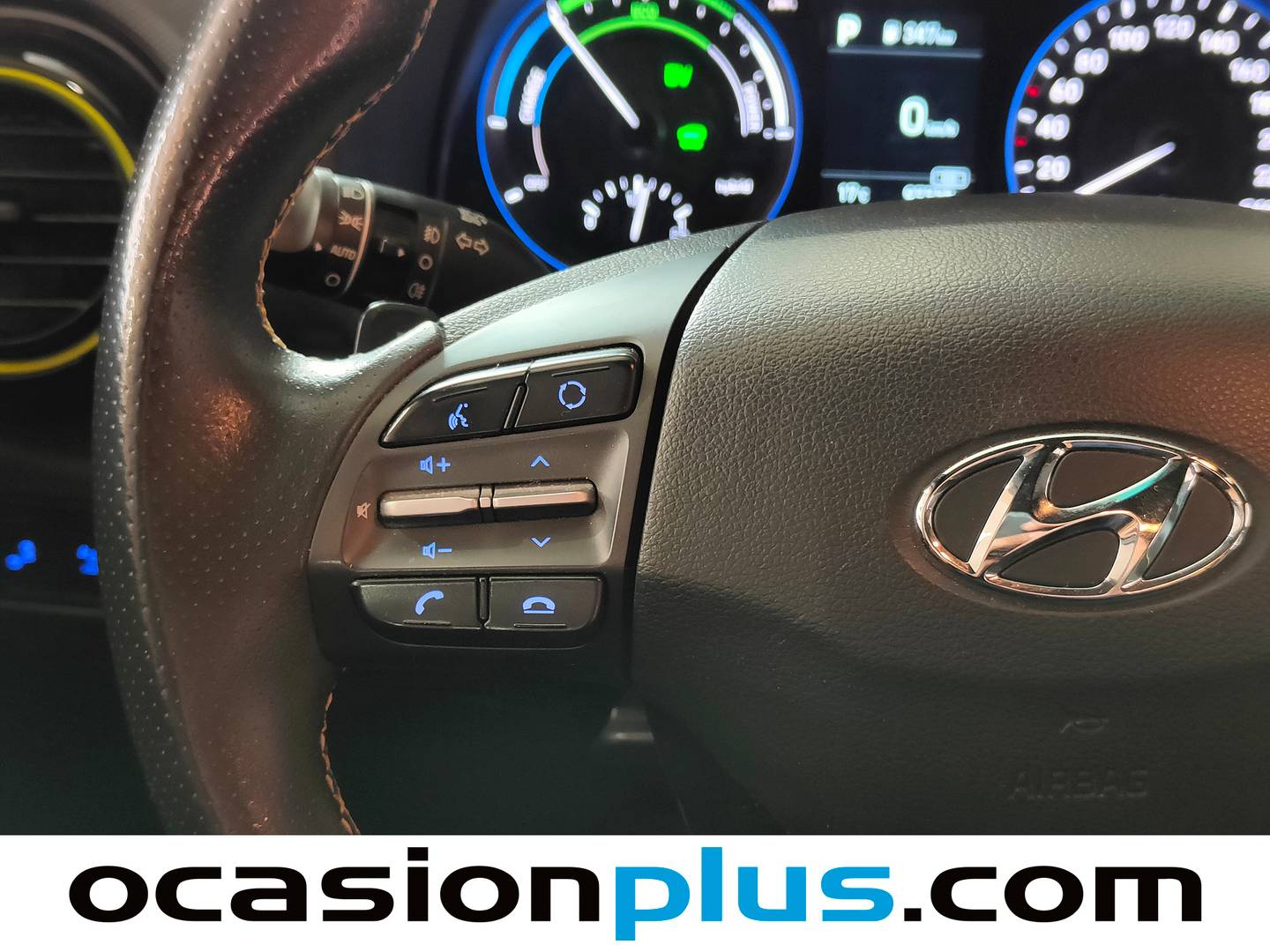 Hyundai Kona Hyundai Kona 1.6 GDI HEV Tecno Lime DT (141 CV) de ocasión