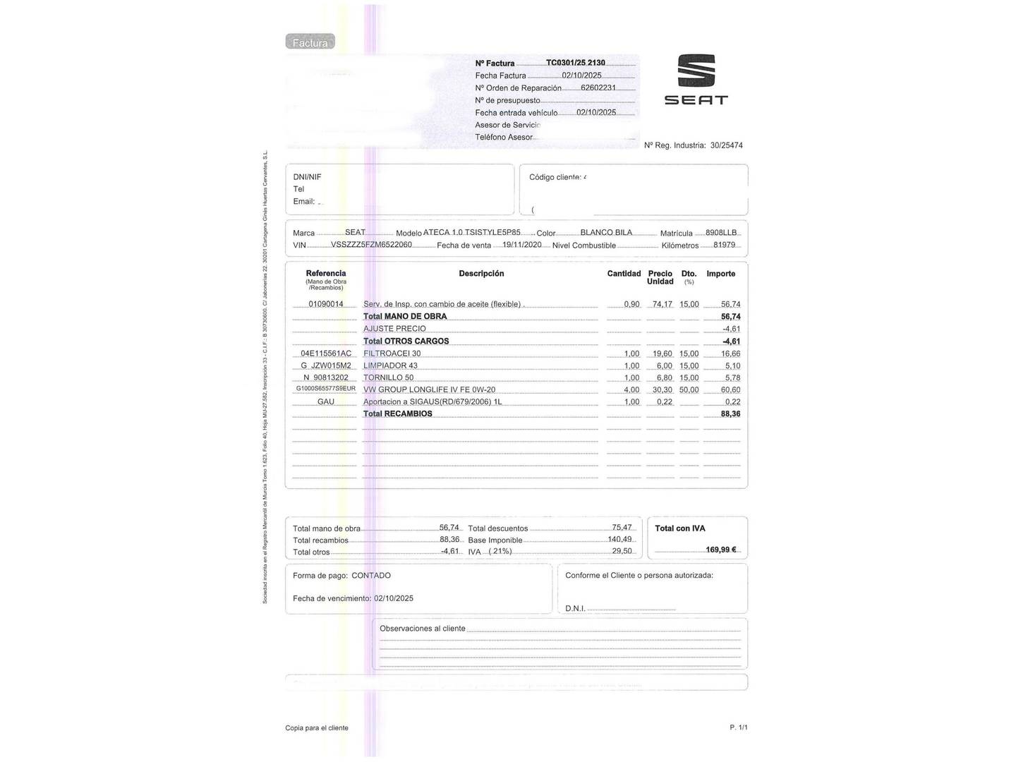 Foto Seat Ateca SEAT Ateca 1.0 TSI S&S Style Go (115 CV)