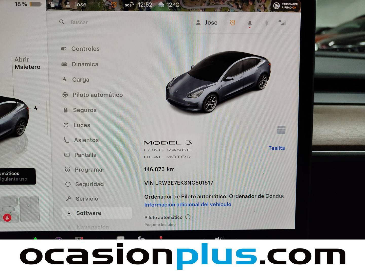 Foto Tesla Model 3 Tesla Model 3 Gran Autonomía 4WD (498 CV)