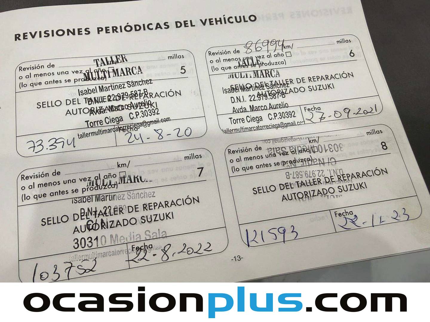 Foto del mantenimiento del Suzuki Vitara Suzuki Vitara 1.6 DDiS GLE (120 CV)