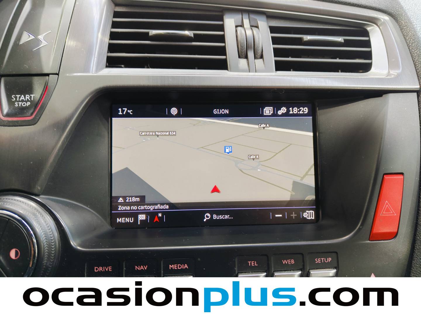 Equipamiento del DS DS 5 DS DS5 THP 165 S&S Desire EAT6 (165 CV)