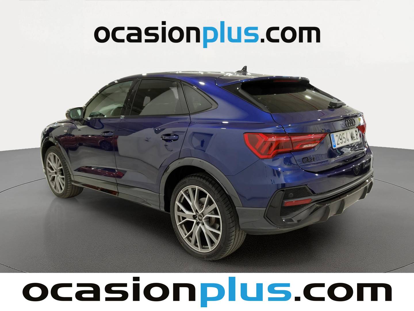 Foto trasera Audi Q3 Sportback Audi Q3 Sportback Black line 35 TDI (150 CV) S tronic Paquete S-Line derecha