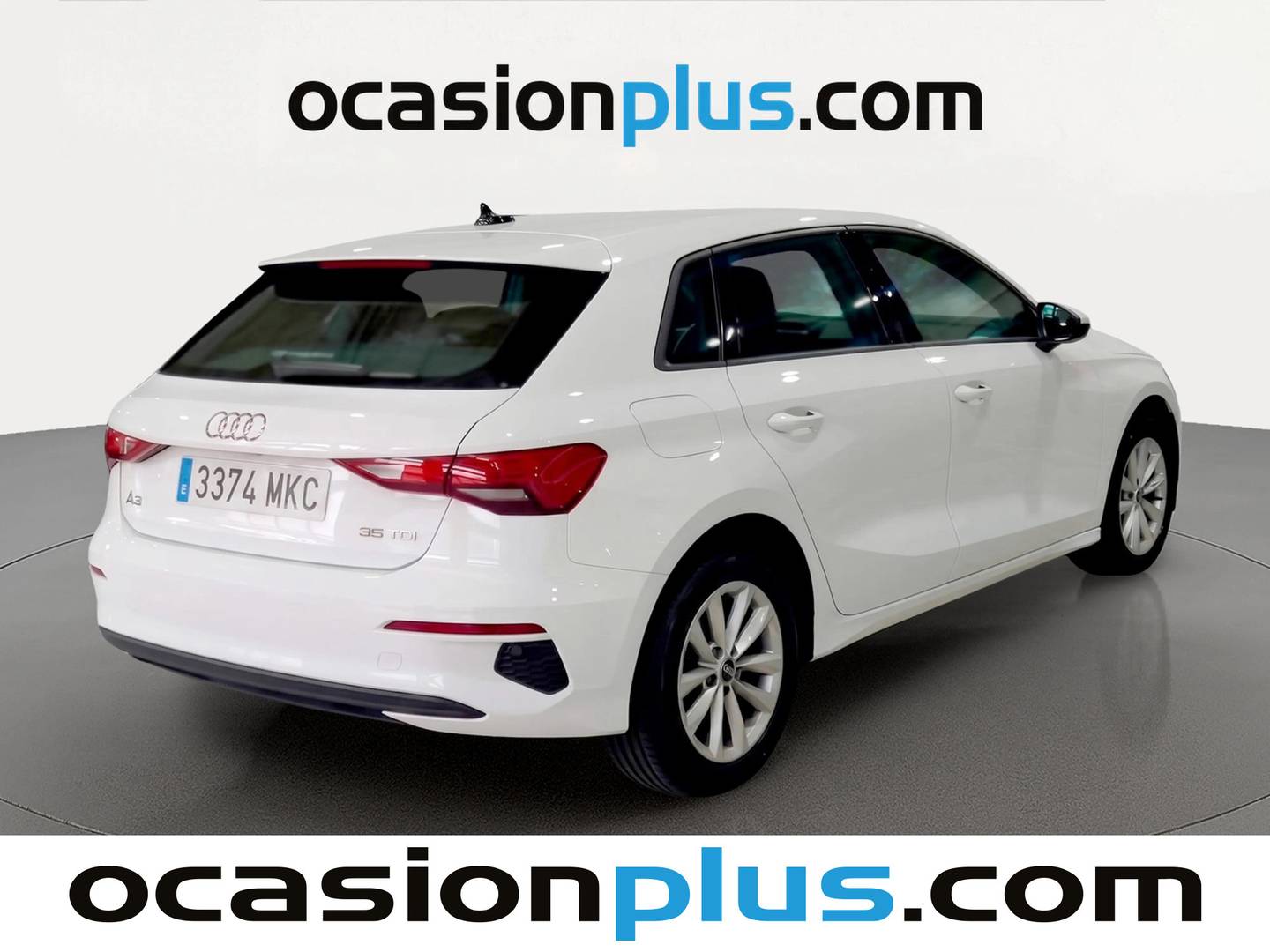 Foto trasera Audi A3 Audi A3 Sportback 35 TDI (150 CV) S tronic derecha