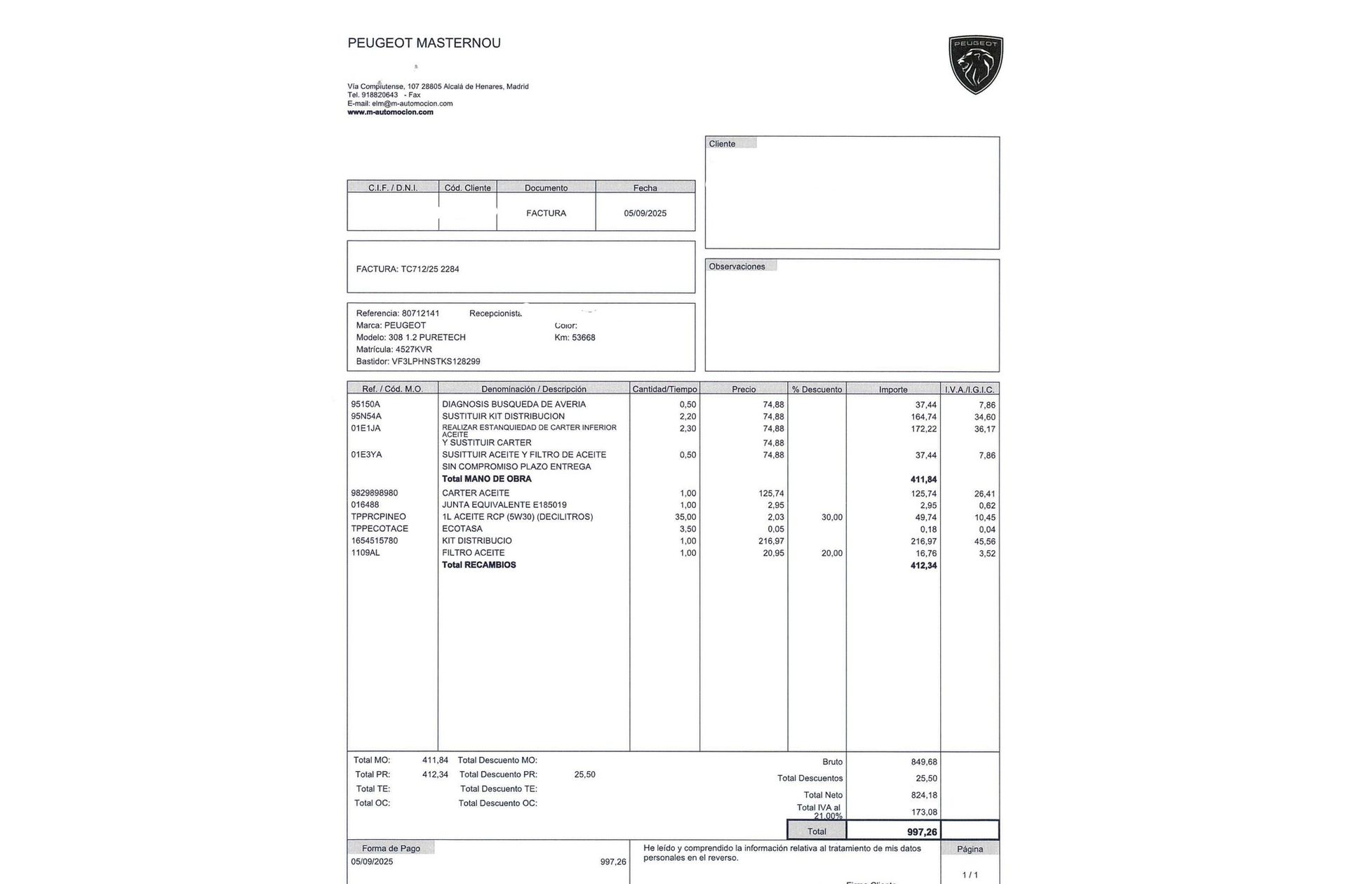 Peugeot 308 PureTech 130 Style - foto 18