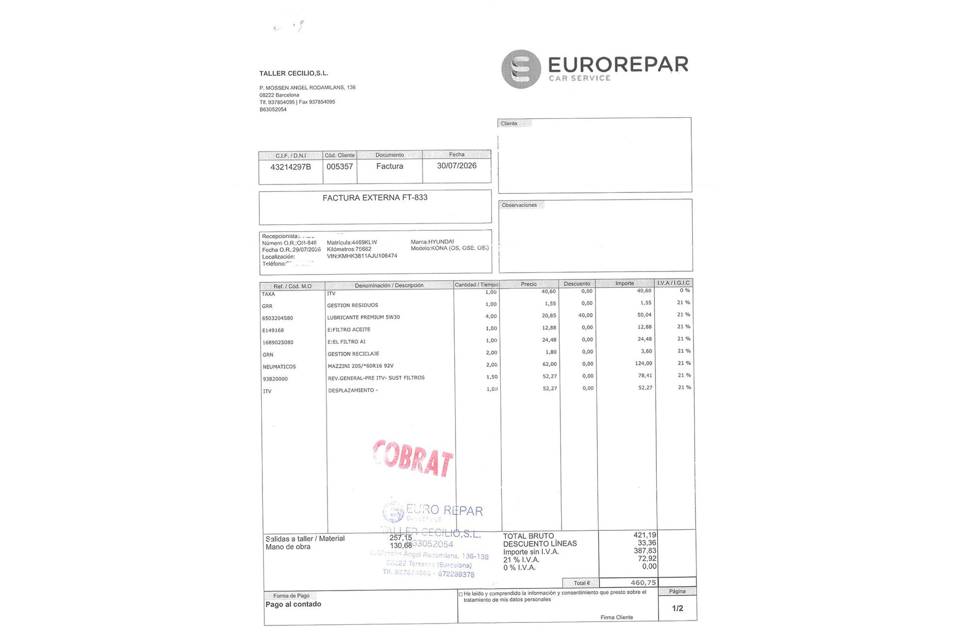 Hyundai Kona 1.0 T-GDi Tecno 4x2 AEB - foto 19