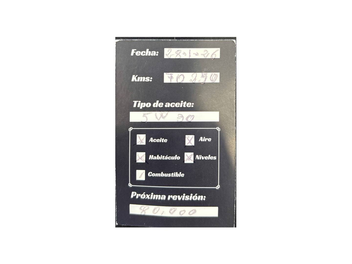 Foto del mantenimiento del Nissan QASHQAI Nissan Qashqai DIG-T 115 N-Connecta 4x2 (115 CV)