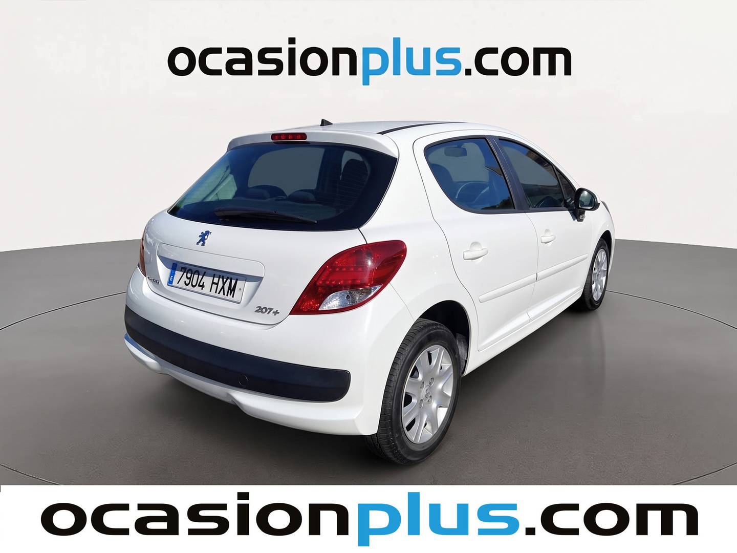 Foto trasera Peugeot 207 + Peugeot 207+ 1.4 HDI FAP (68 CV) derecha