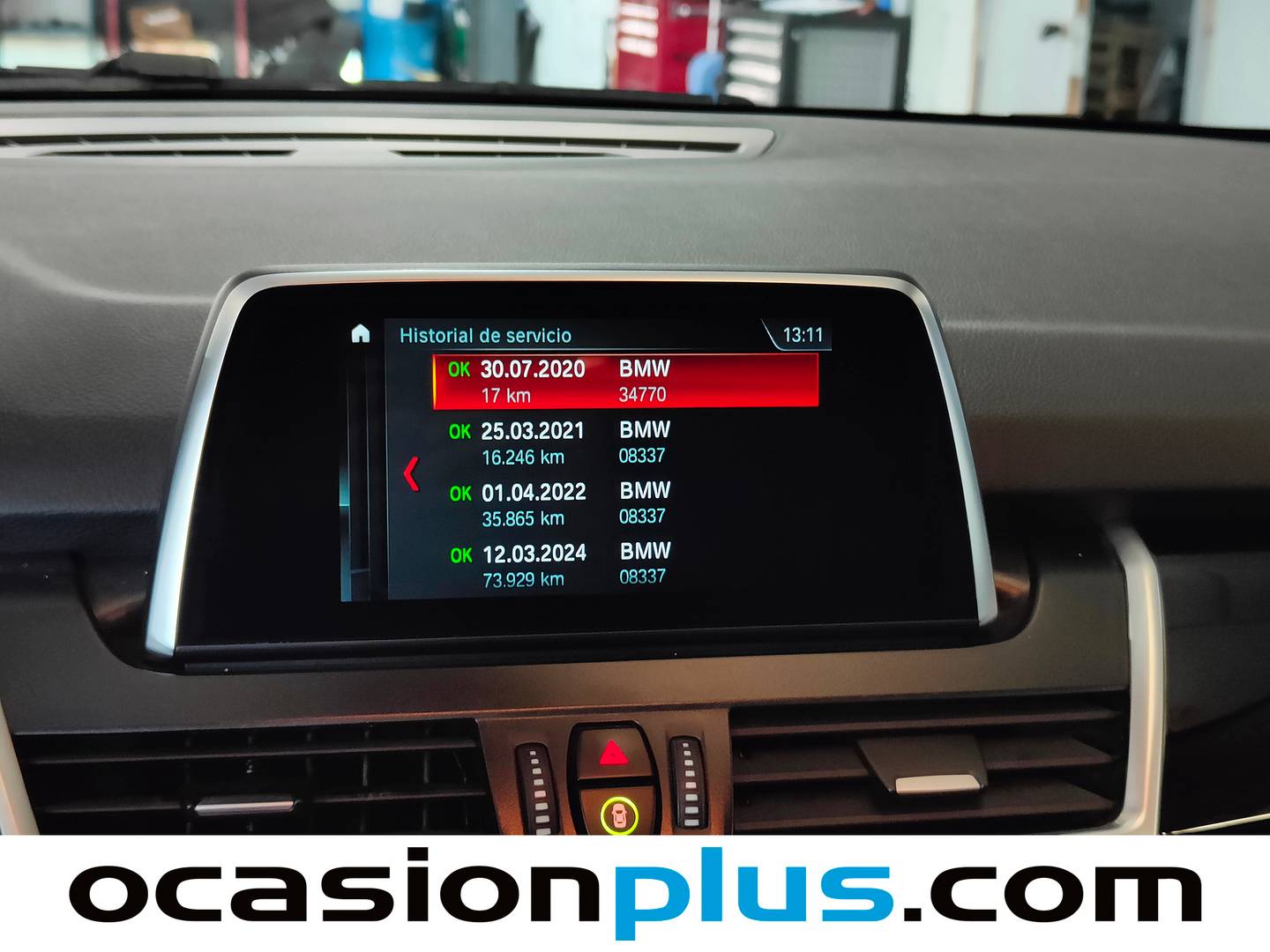 Foto del mantenimiento del BMW Serie 2 Gran Tourer BMW Serie 2 218d Gran Tourer (150 CV)