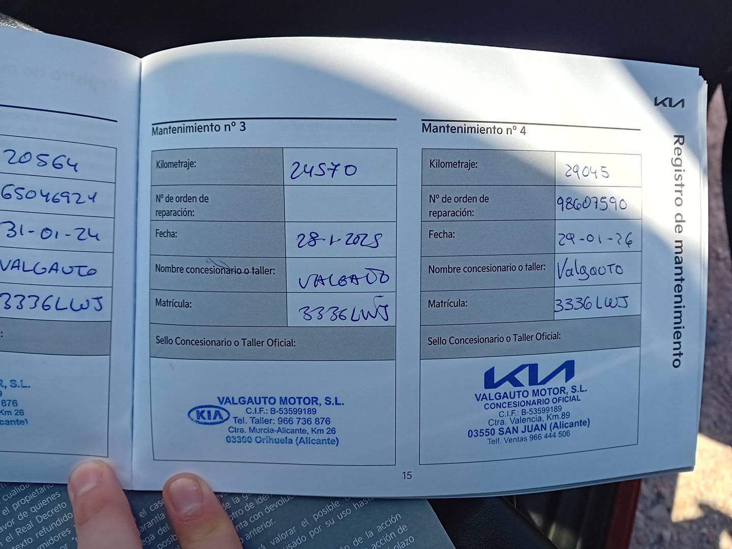 Foto del mantenimiento del KIA Ceed Kia Ceed 1.0 T-GDi Tech (120 CV)