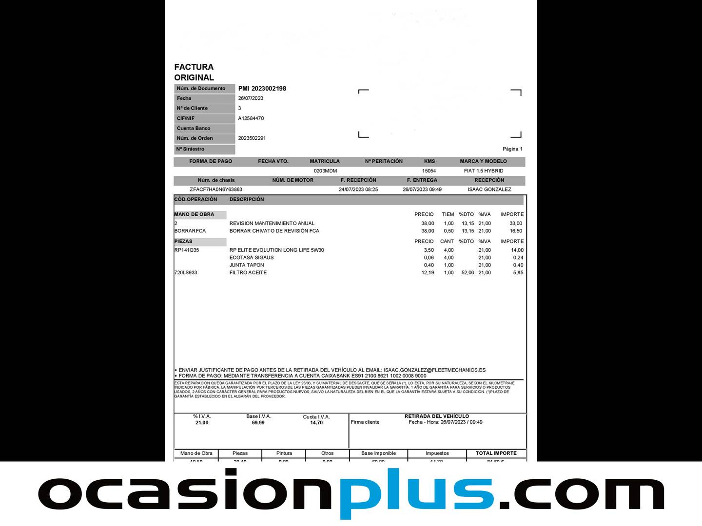 Foto Fiat Tipo Fiat Tipo 1.5 Hybrid Cross DCT  (130 CV)