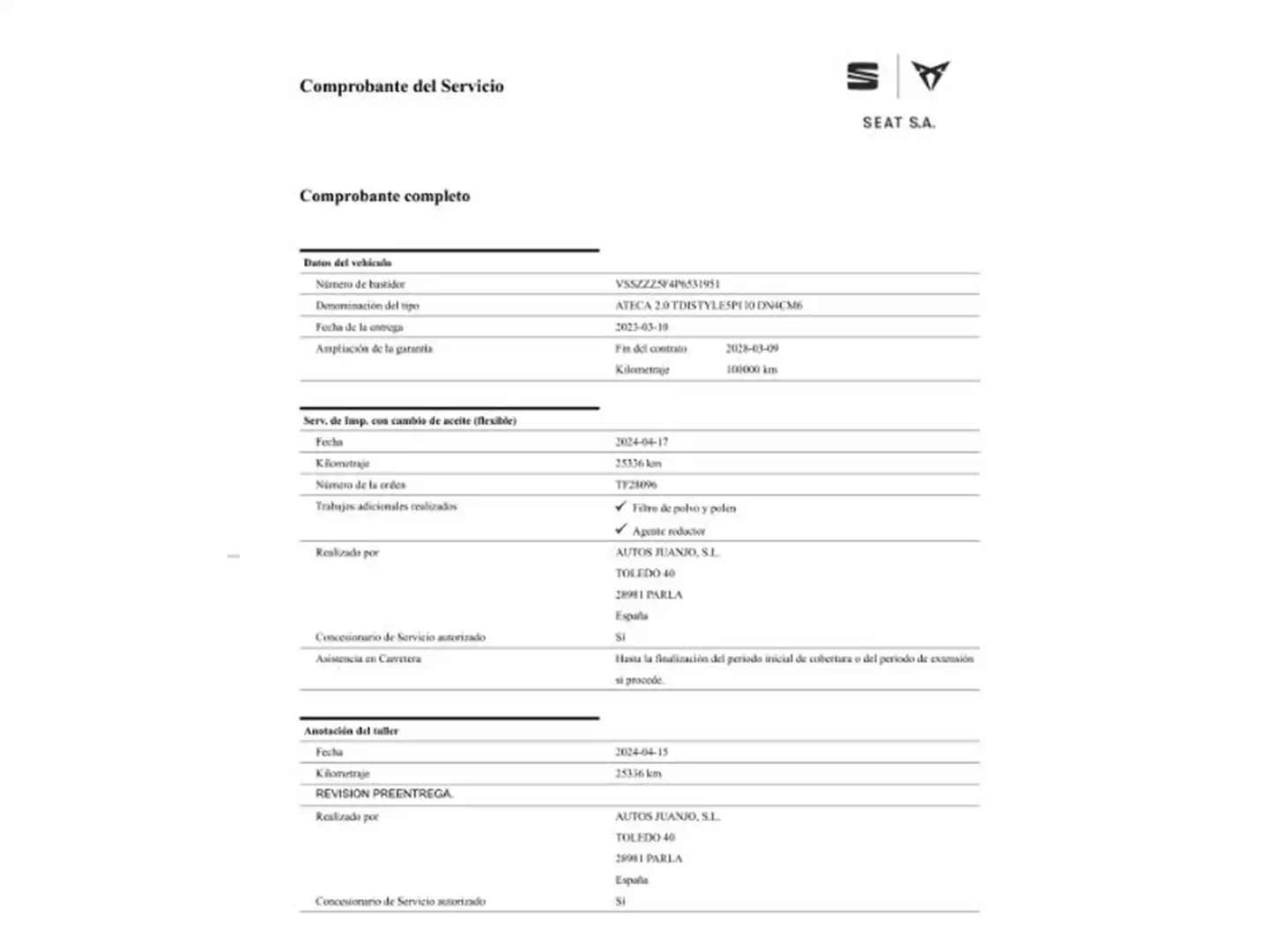 Foto Seat Ateca SEAT Ateca 2.0 TDI S&S Style XL (150 CV)