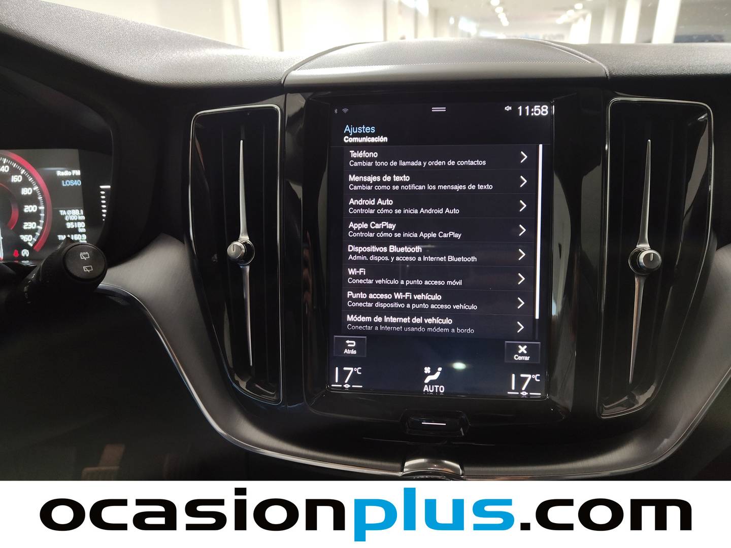 Extras y acabados del Volvo XC60 Volvo XC60 D3 Momentum (150 CV)