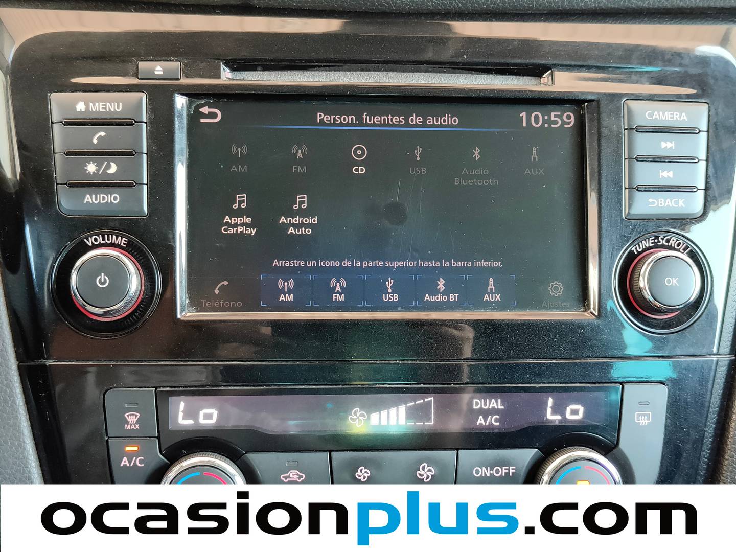 Extras y acabados del Nissan QASHQAI Nissan Qashqai dCi 115 Acenta (115 CV)