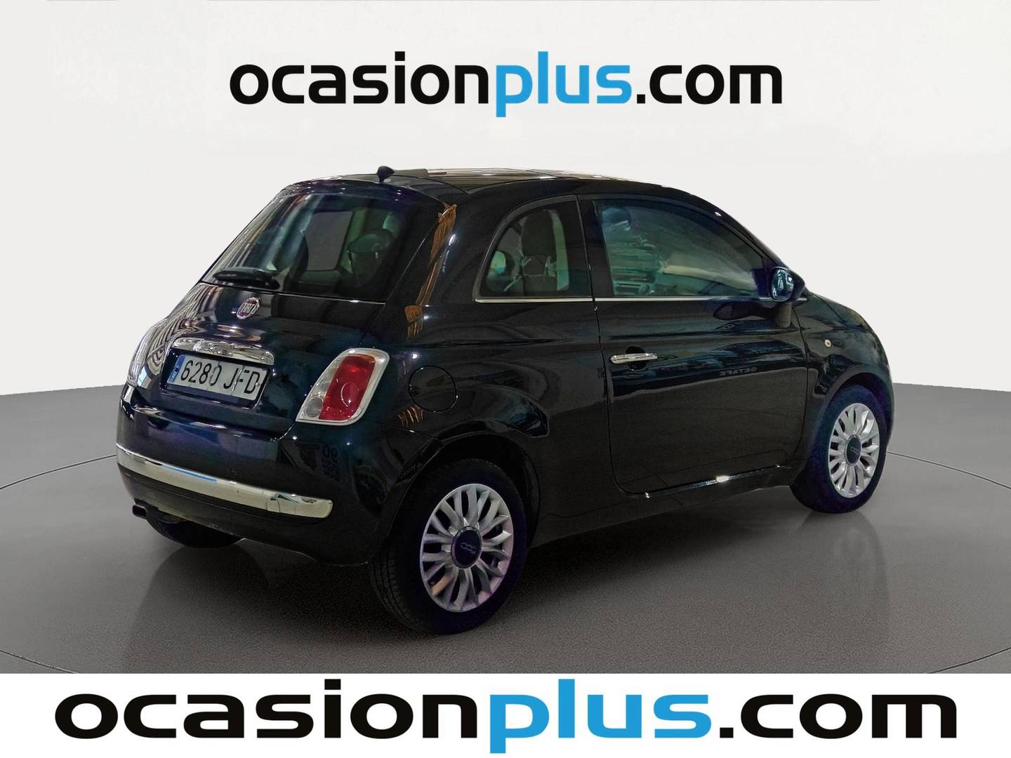 Foto trasera Fiat 500 Fiat 500 1.3 16v MultiJet S&S Lounge (95 CV)) derecha