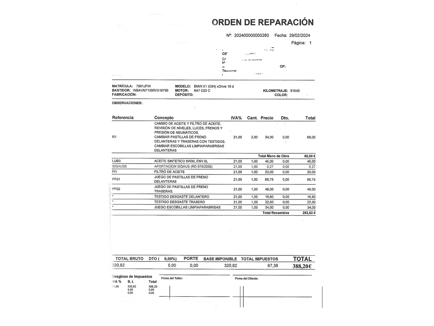 Foto BMW X1 BMW X1 sDrive18d (143 CV)