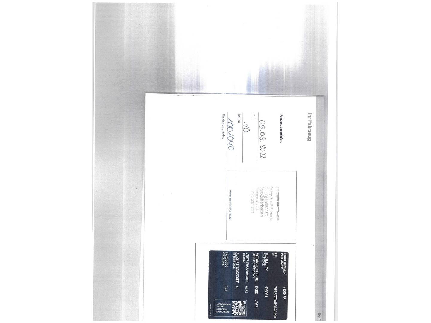 Foto del mantenimiento del Porsche Cayenne Coupé Porsche Cayenne Coupé Coupé E-Hybrid Platinum Edition (462 CV)