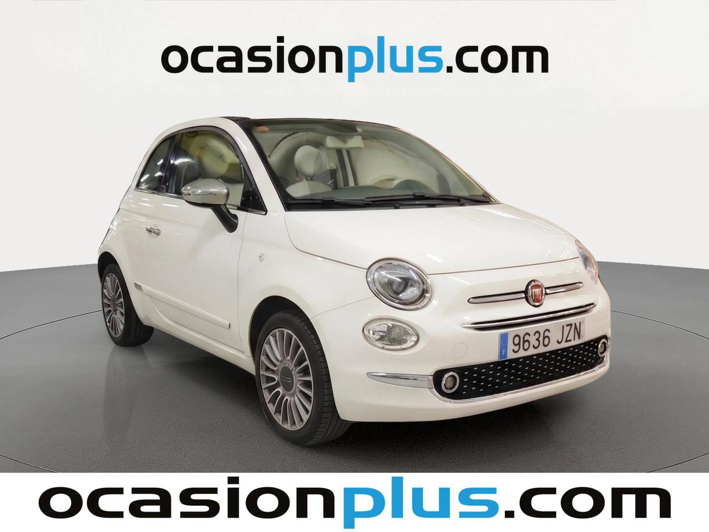 Foto delantera Fiat 500C Fiat 500C 1.2 8v Cabrio Lounge (69 CV) derecha