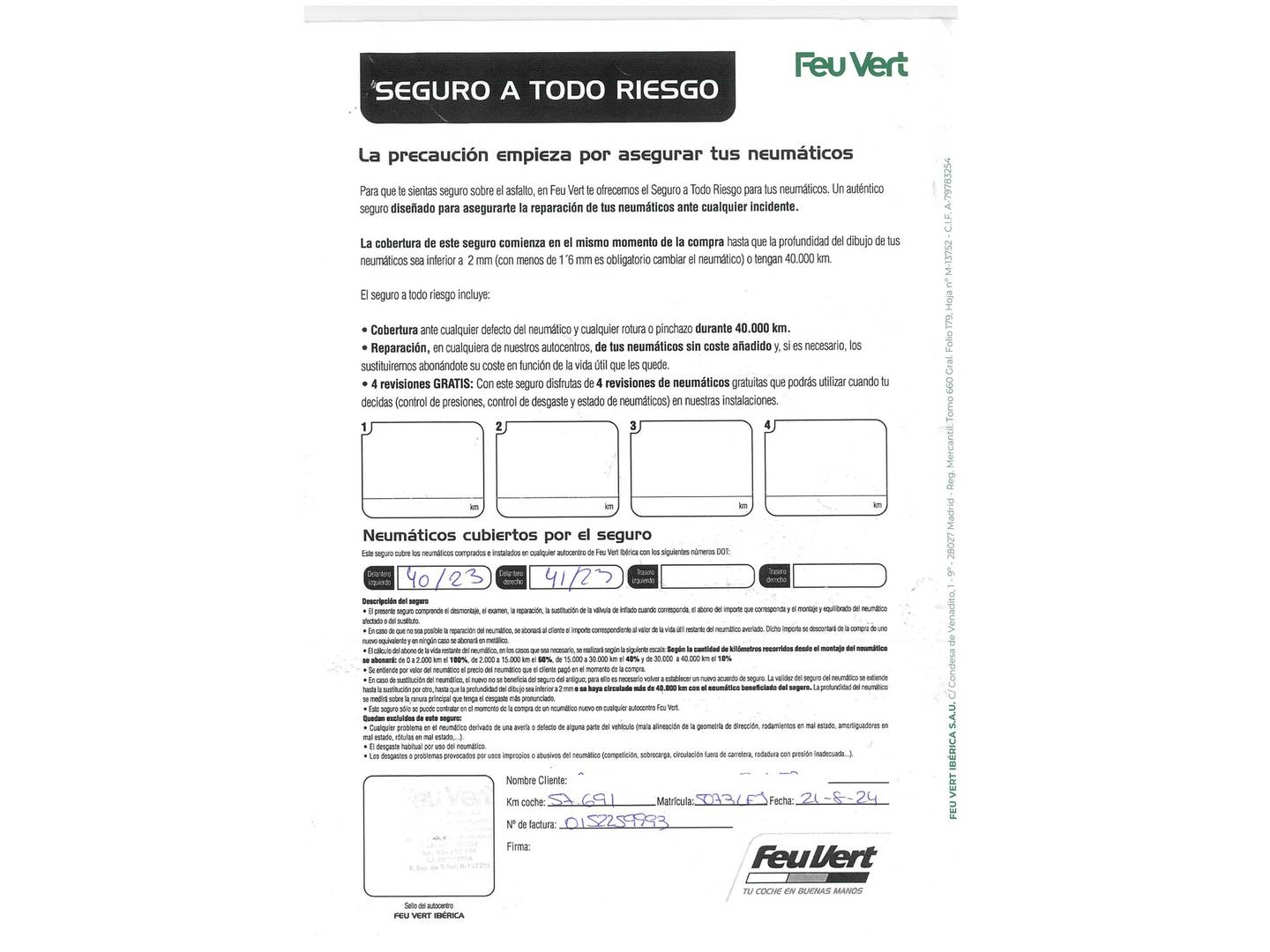 Foto del mantenimiento del Seat Ibiza Seat Ibiza 1.0 MPI S&S Reference Plus (80 CV)