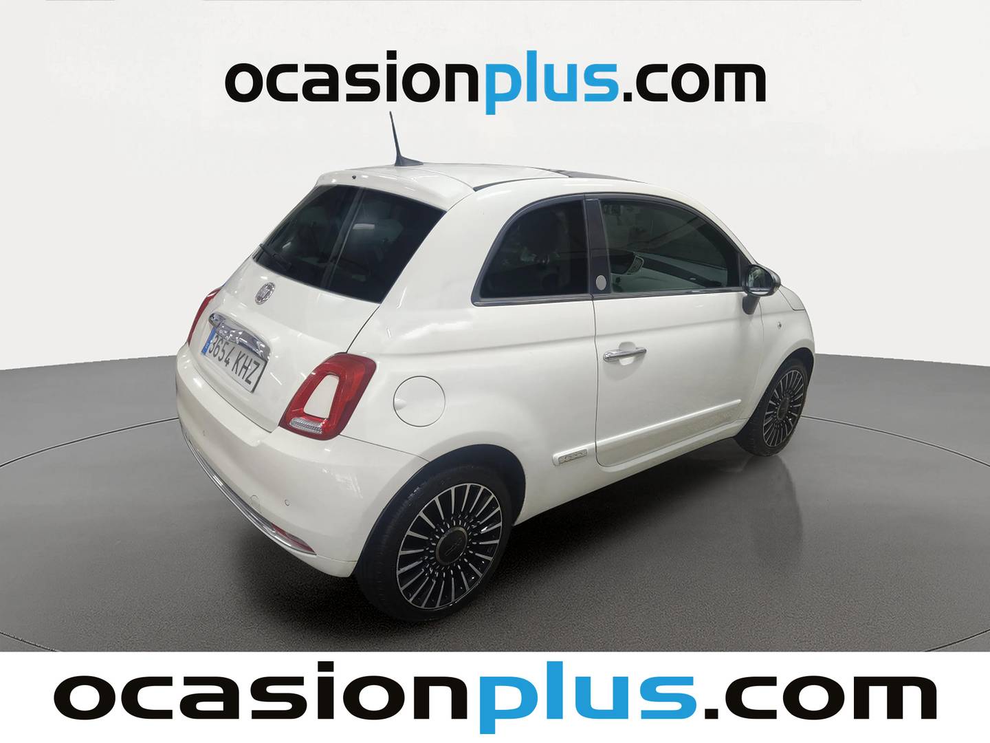 Foto trasera Fiat 500 Fiat 500 1.2 8v Lounge (69 CV) derecha