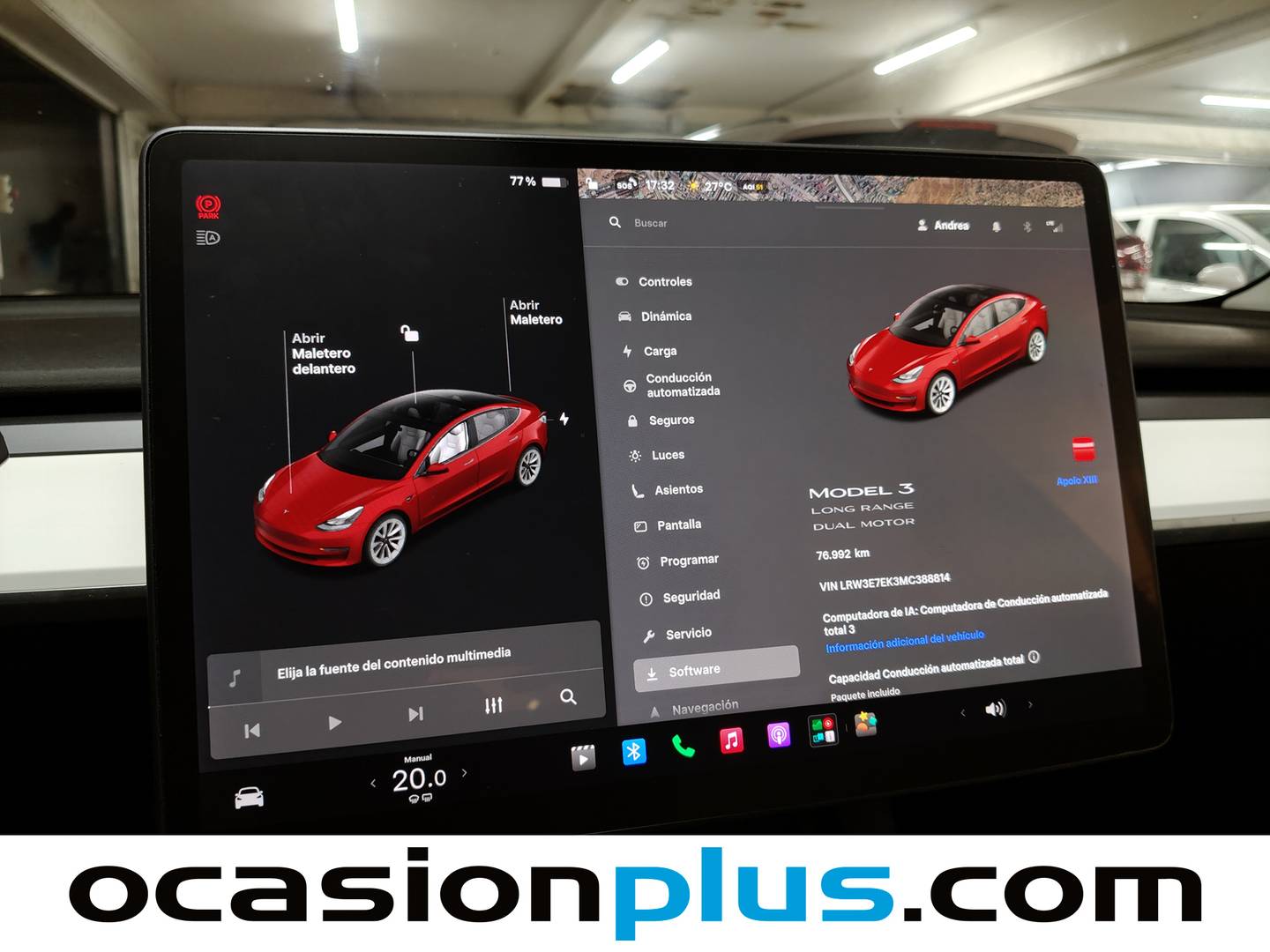 Tesla Model 3 Tesla Model 3 Gran Autonomía 4WD (498 CV) seminuevo