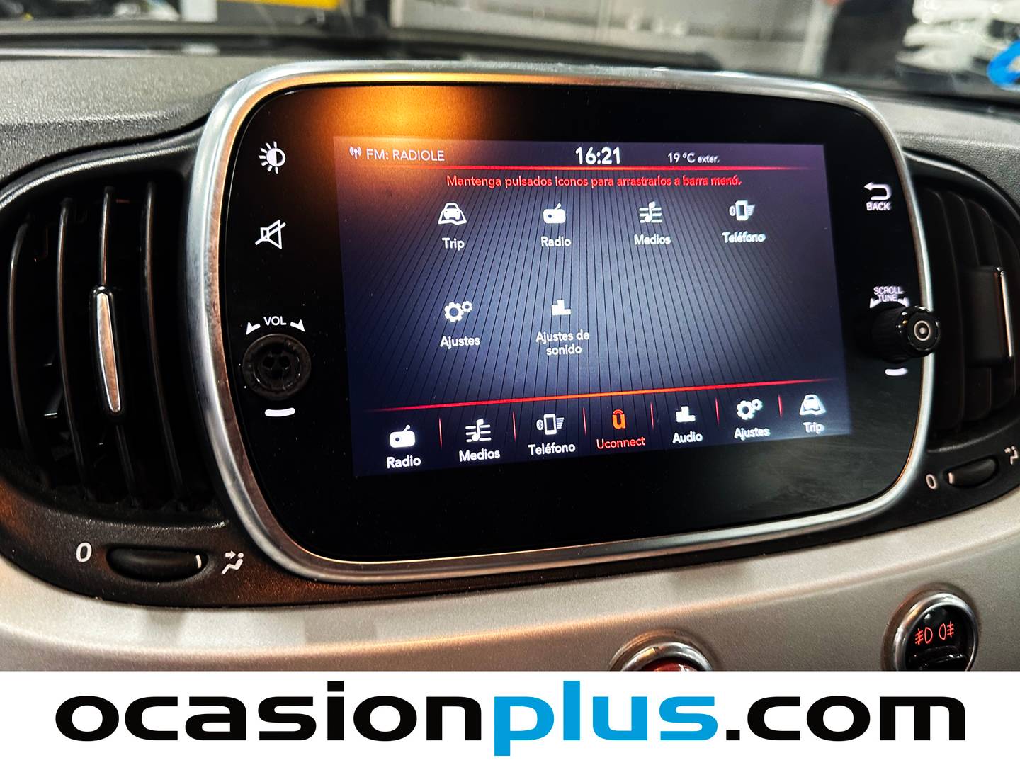 Equipamiento del Fiat 500 Fiat 500 1.0 Hybrid Connect (70 CV)