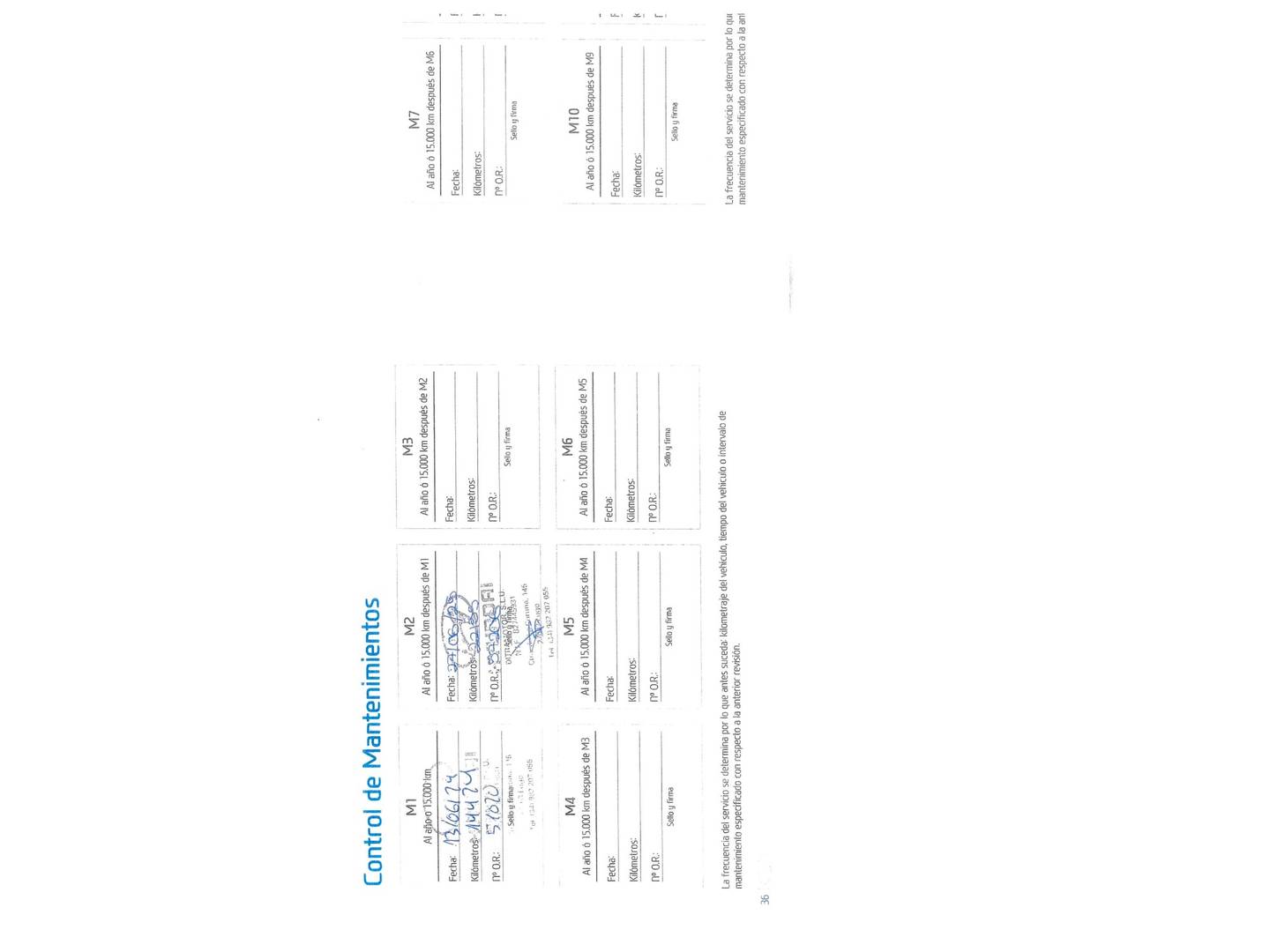 Foto del mantenimiento del Hyundai i30 Hyundai i30 1.0 TGDI N-Line 30 Aniversario (120 CV)