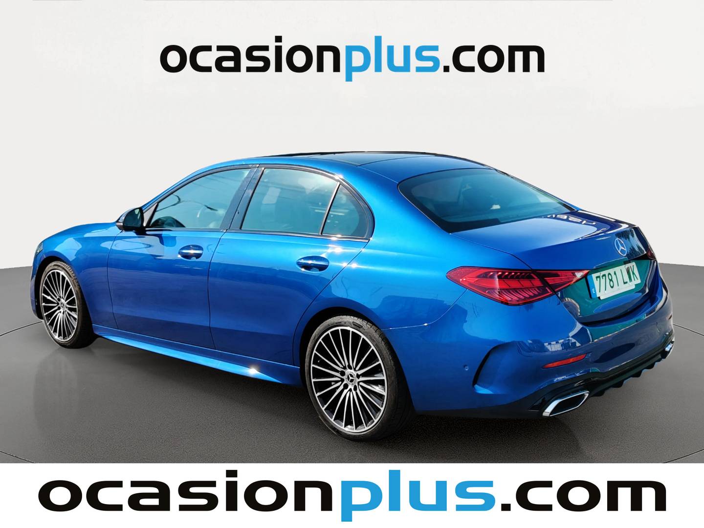 Foto trasera Mercedes Clase C Mercedes Clase C 200 (204 CV) Pack AMG izquierda
